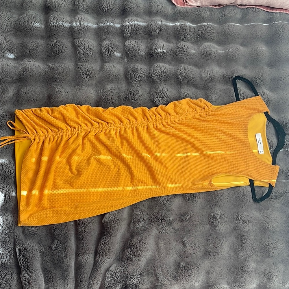 Ali & Jay Yellow Sleeveless Dress